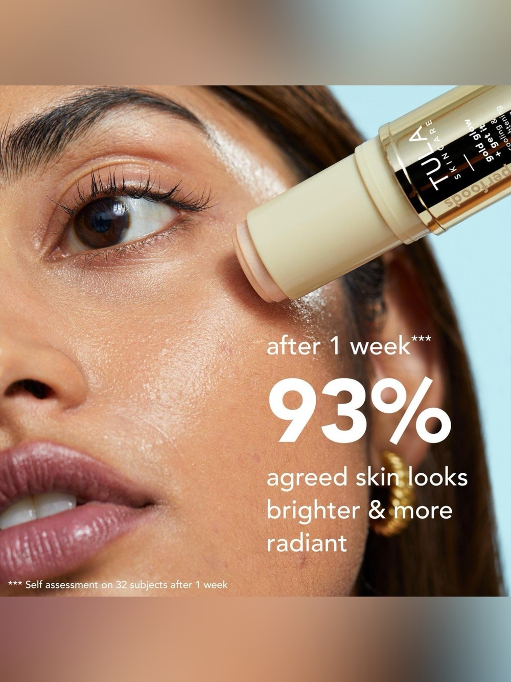 Tula Gold Glow + Get It Cooling/ Brightening Eye Balm + Rose Gold New w/out box! - Picture 3 of 10